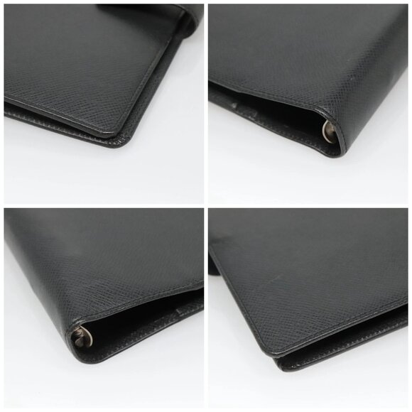 LOUIS VUITTON Taiga Agenda GM Day Planner Cover Black - Picture 16 of 16